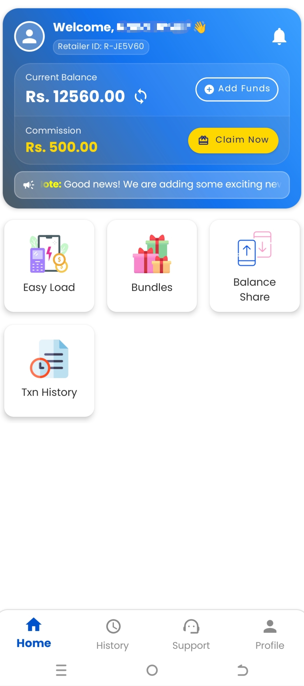 PakLoad App Screenshot